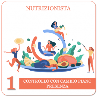 Nutrizionista - presenza - controllo con cambio piano
