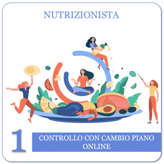 Nutrizionista - online - controllo con cambio piano