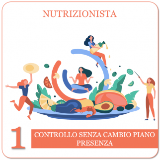 Nutrizionista - presenza - controllo senza cambio piano