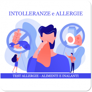Test allergie 63 alimenti ed inalanti