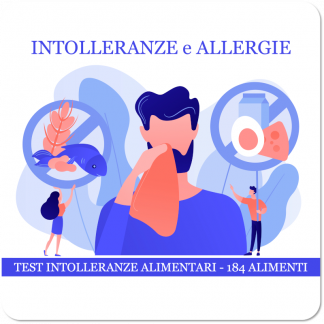 Test intolleranze alimentari - 184 alimenti