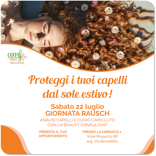 Giornata RAUSCH – analisi gratuita capelli e cuoio capelluto