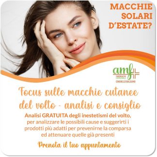 Giornate della prevenzione macchie cutanee sul volto