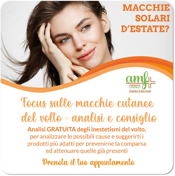 Giornate della prevenzione macchie cutanee sul volto